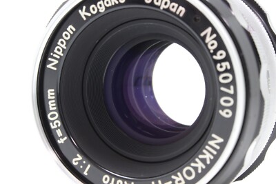 Nikon NIKKOR-H Auto 50mm F2 Standard Lens | For Nikon F Mount