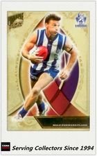 2009 Select AFL Pinnacle All Australia Team Card AA12 Brent Harvey (Nth Melb.)