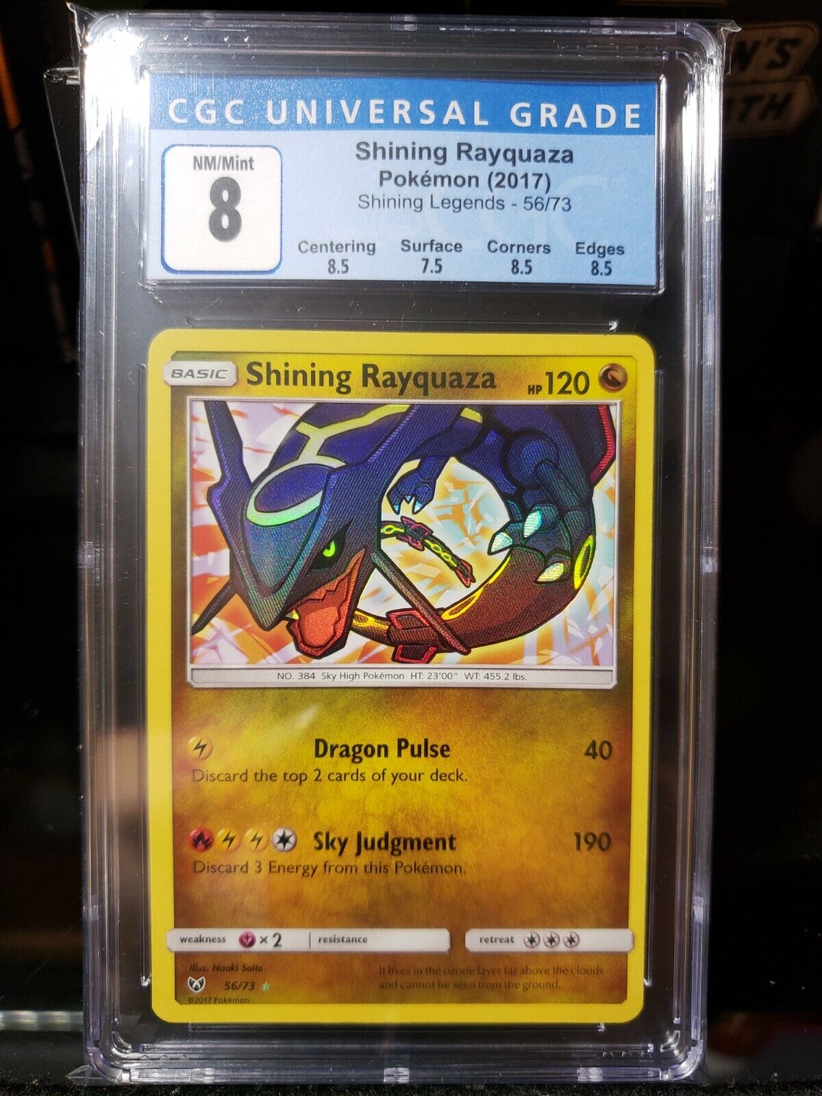 shining rayquaza 56/73 Values - MAVIN