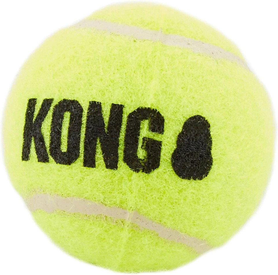 KONG AirDog Tennis Ball | Cane | Giocattoli | Pallone, Corda, Anello - Foto 8