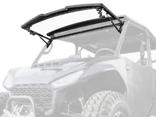SuperATV Scratch-Resistant Flip Windshield for Segway Fugleman UT10/Crew Cab