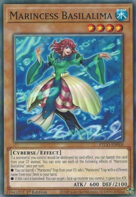 Marincess Basilalima - ETCO-EN006 - LP - Common - 1st ed - Yugioh