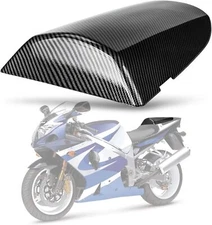 PSLER Motorcycle Rear Passenger Pillion Seat Cowl Fairing Cover Tail Cover for