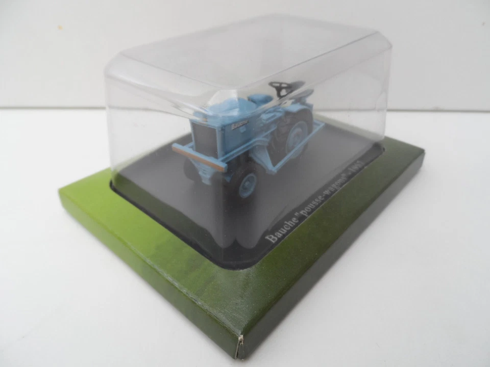 1:43  Bauche "Pousse-Wagons" 1957 Tractor Universal Hobbies Hachette Box Damaged - Image 3 of 4