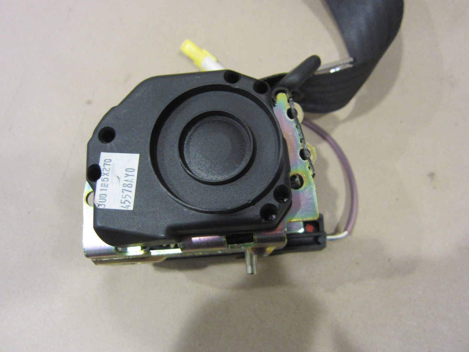 Maserati Quattroporte Rear Lateral Side Seat Belt...Part# 66948500