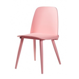 SoCo Nerd Replica Danish Style Side Accent Chair - Pink ...