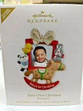 BABY'S FIRST CHRISTMAS ~ 2012 ~ Photo Frame ~ Hallmark Keepsake Ornament ~ New