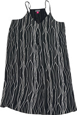 Vince Camuto Women’s Black/White Sleeveless Short Dress - S