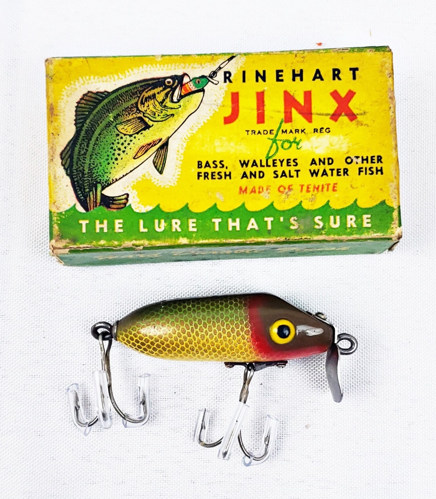 Rinehart Jinx Lure Gold Scale In Box eBay