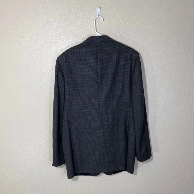 Corneliani Sport Coat Mens 44 L Blazer Jacket Wool 2 Button - Imagem 4 de 4