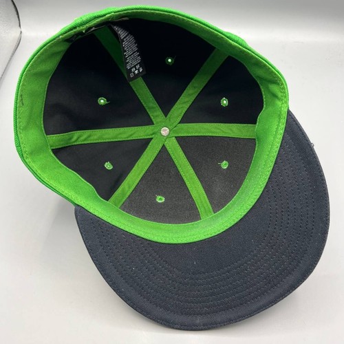 Air Jordan Mütze Herren 7 1/4 grün schwarz gesticktes Logo Jumpman nicht verstellbar Kappe - Bild 5 von 8