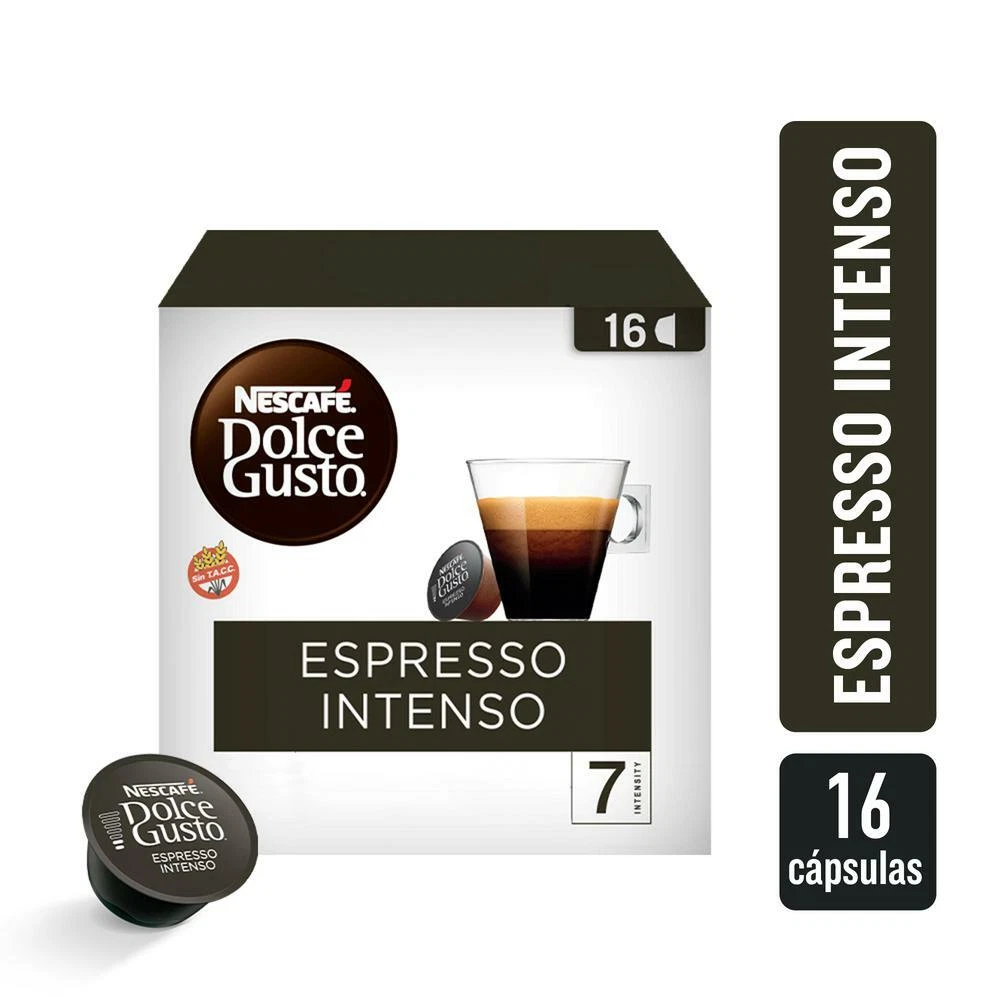 Nescafe Dolce Gusto Espresso Intenso Coffee Pods Case 3 x 16 Drinks –  Coffee Supplies Direct