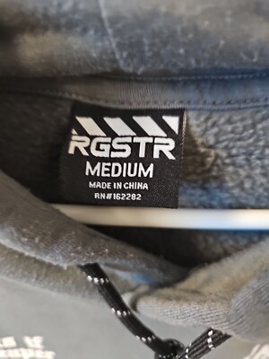 【GRAVER】25SS★ GT-CREATOR Hoodie RGSTR Skull Double Sided Graphic Print Pullover Hoodie MEN'S