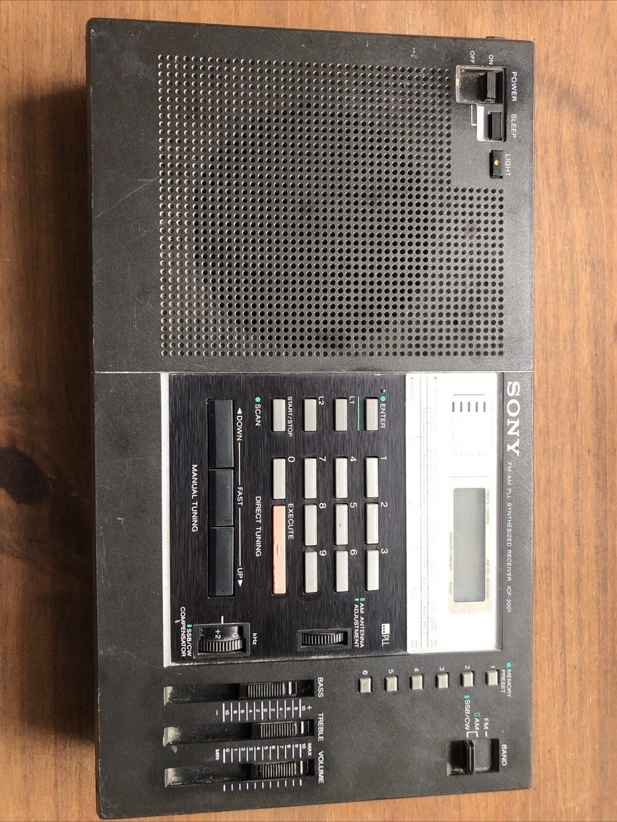 Sony IcF-2001 ラジオ・コンポ SONY ICF 2001 en:icf-2001