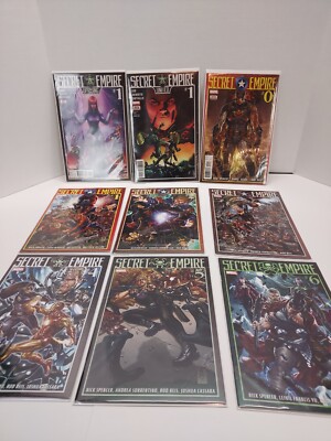 MARVEL SECRET EMPIRE / VARIANT COMICS ASSORTMENT [LOT]  2017 United uprising 9 