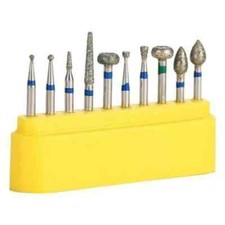 10Pcs/Box Dental FG Diamond Burs Composite/Polishing for High Speed Handpiece