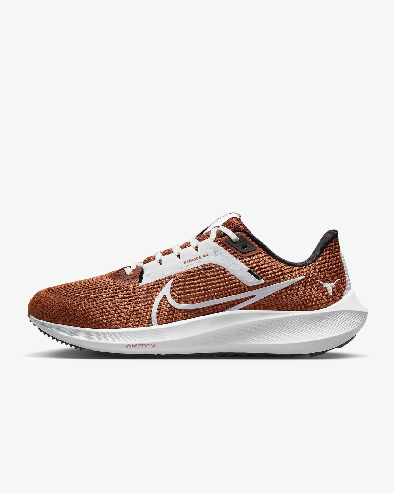 Nike Air Zoom Pegasus 40 Texas Longhorns Desert Orange DZ5951-100 Men's