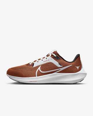 Nike Air Zoom Pegasus 40 Texas Longhorns Desert Orange DZ5951-100 Men's
