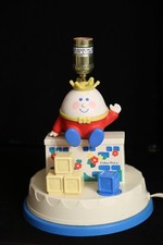 Fisher-Price 1985 Musical Wind-Up Humpty Dumpty Nursery Lamp RARE