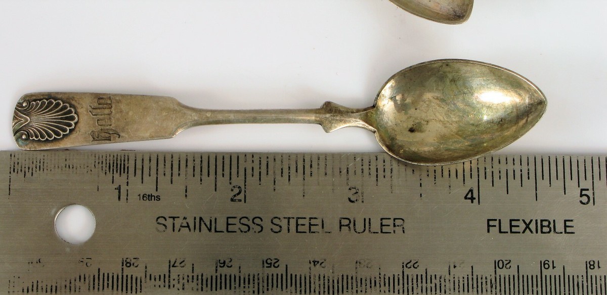 ✴︎Bing 9'4\" Silver Spoon USED✴︎ケース、フィンセット VTG DESIGNER SILVER FINLAND 813 H SILVER SPOON SET 5 FINE
