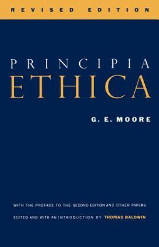 Principia Ethica Moore Baldwin Paperback Cambridge University Press 2e