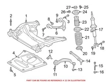 For BMW Genuine Coil Spring Insulator Front 31336798834