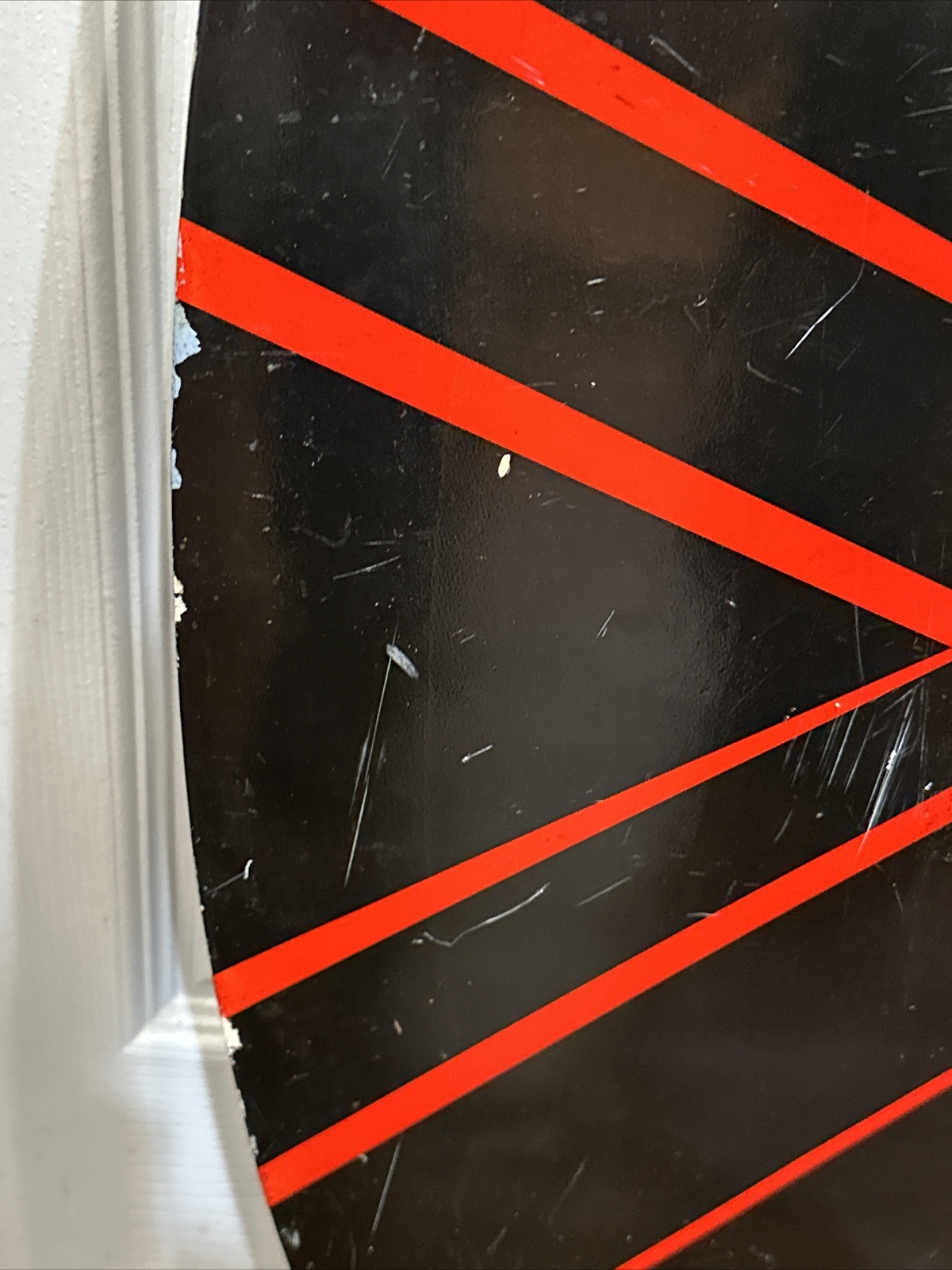 Skim Lizard Wooden Skim Board Surfer Boogie Laser Chekered Fade Fiberglass 37”