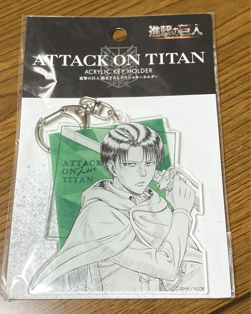 Attack On Titan Original Illustration Acrylic Key Chain Levi Wit Sutudio