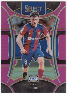 2023-24 Panini Select FIFA Mezzanine Pink Prizm Parallel PEDRI 126