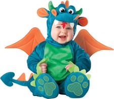 InCharacter Dinky Dragon Baby Costume, Small 6-12 Months - 6032