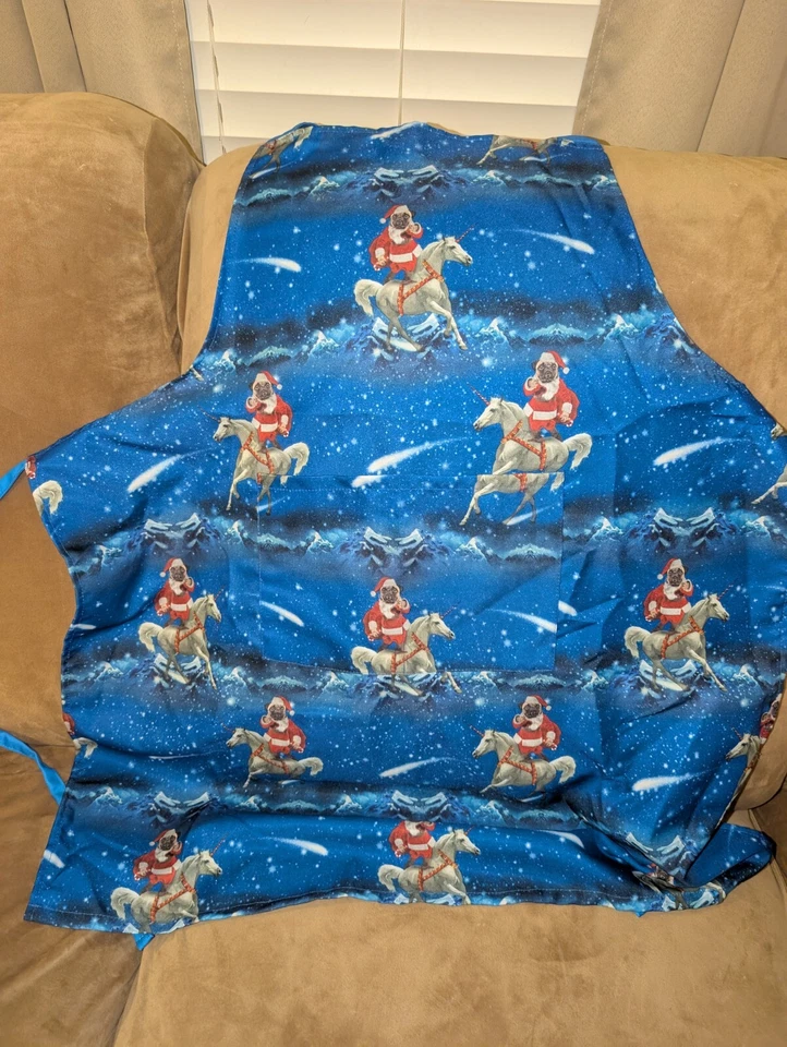 Delantal Navidad Perro Foto 2 de 4