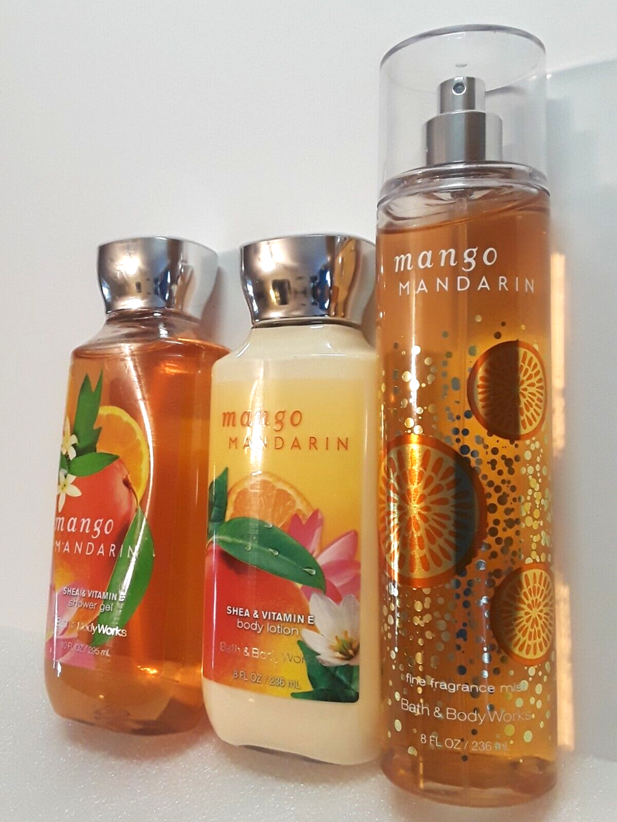 Bath Body Works Mango Mandarin Lotion Fragrance Mist