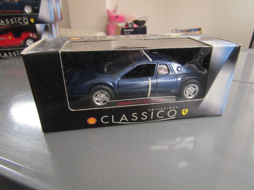 SHELL COLLEZIONE CLASSICO FERRARI 1973 365 GT4 DIECAST MODEL