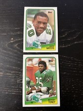 1988 Topps Football Andre Waters #246   FREE Anthony Toney #236