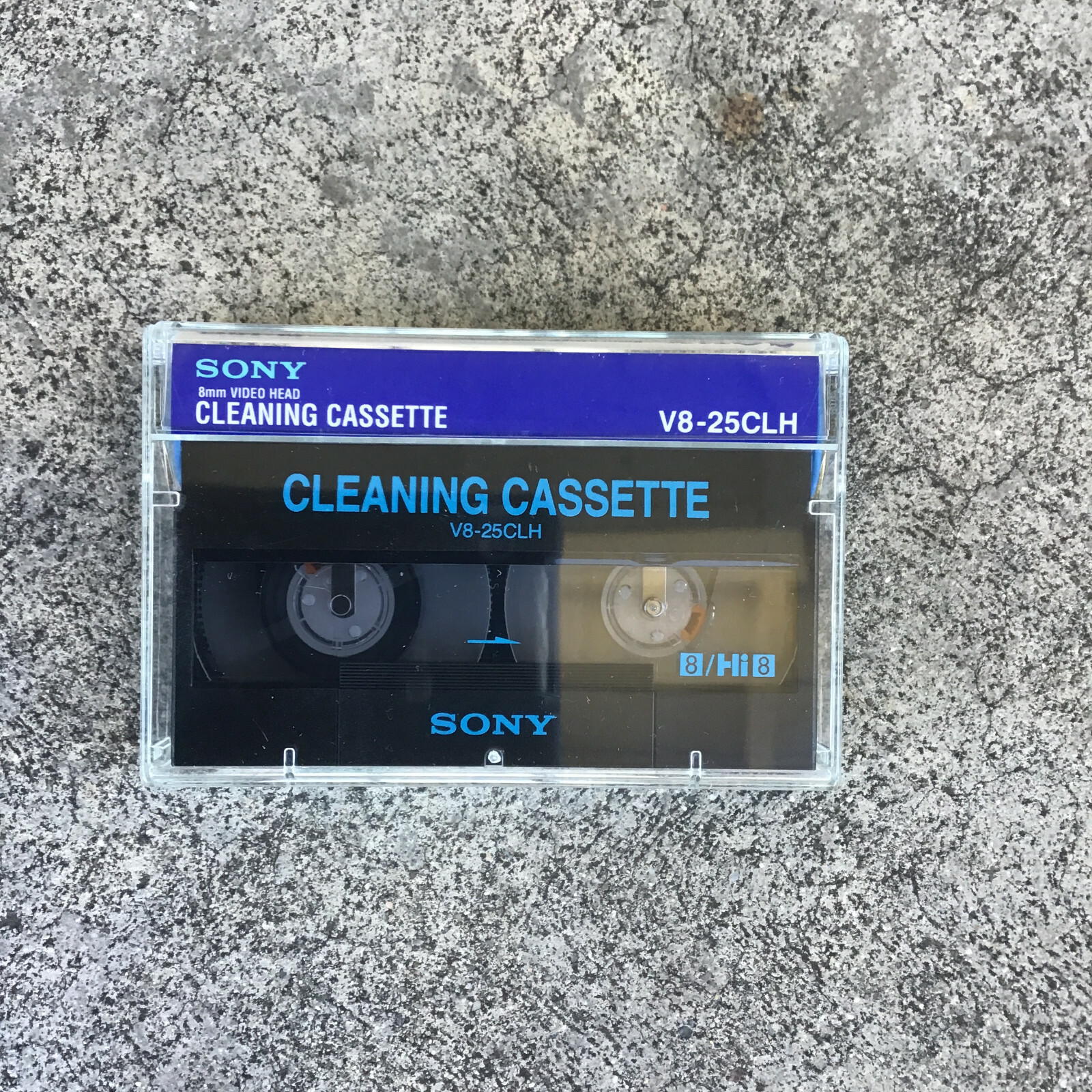 Sony 8mm Hi8 Video Cassette Head Cleaning V825CLH Fashionable