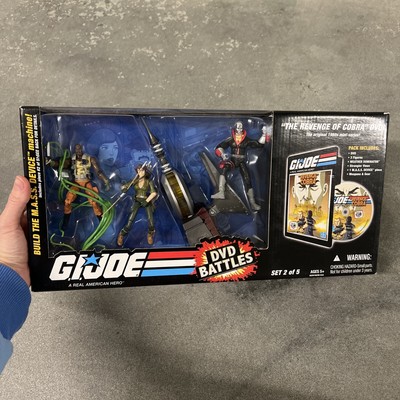 GI Joe DVD Battles set 2 of 5 MASS Device Machine 2008 Hasbro -unopened