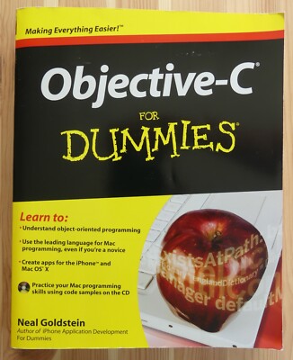 Objective-C for Dummies von Neal Goldstein (Taschenbuch, 2009) mit CD