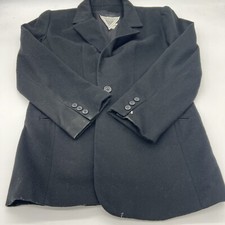 J Percy Marvin Richards 100% Cashmere black blazer women’s 8P USA Made