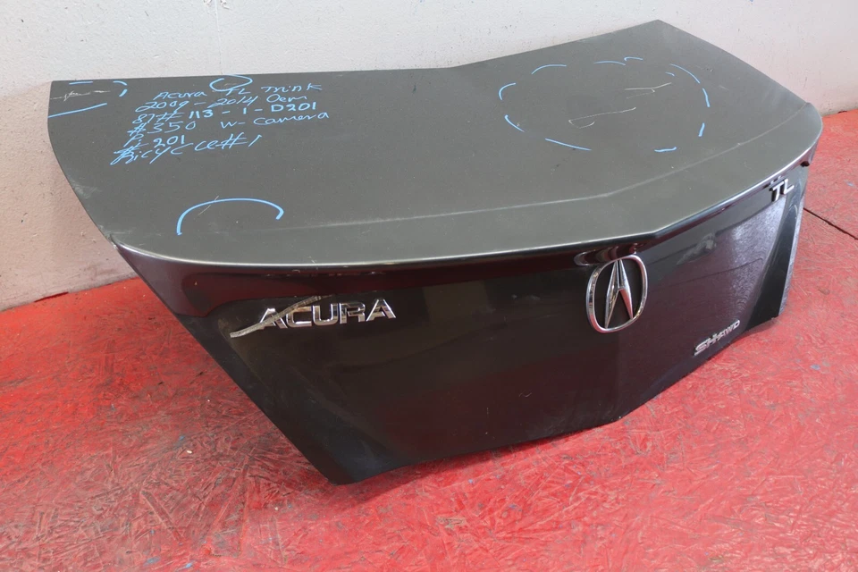 2009 2014 ACURA TL REAR TRUNK LID OEM WITH CAMERA - Изображение 3 из 4