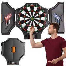 Outtec® Dartscheibe Dartboard 31 Spiele 285 Variationen 1-8 Spieler inkl. Darts