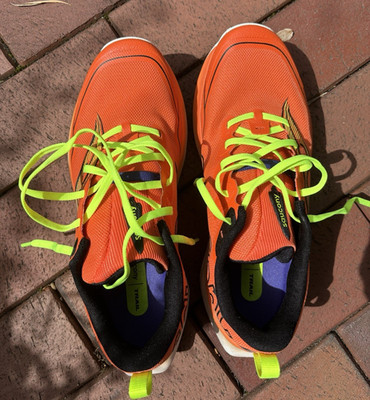 Saucony Peregrine 16 Herren Trailrunning Sneaker Mesh Synthetik Orange Grün