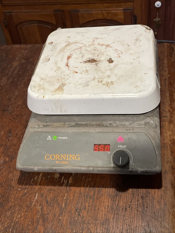 CORNING PC-600D LABORATORY HOT PLATE   (CY67) Brewing Moonshine