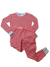 Mini Boden Boys Pj Set red/white stripes Size 10y Excellent Condition