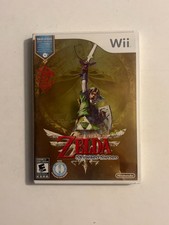 Wii Legend of Zelda Skyward Sword Nintendo 2011 Case Manual and music cd only