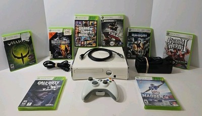 XBox 360 Slim 250GB Console 8 GAME MEGA BUNDLE! CLEAN/TESTED! SHIPS FREE   