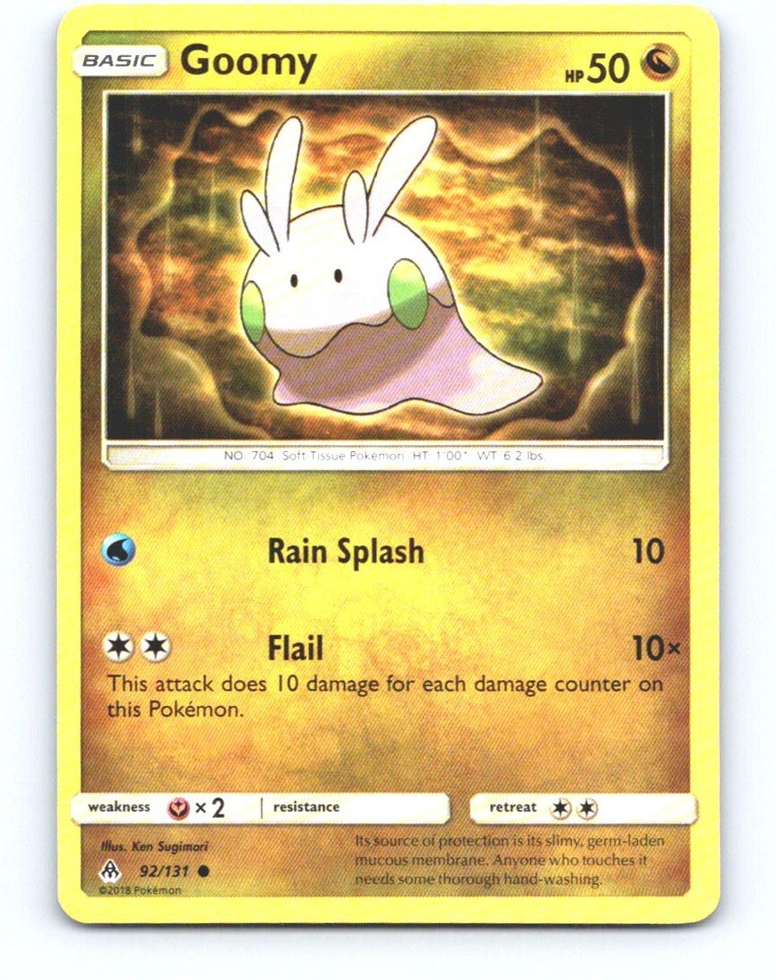 Goomy 92/131 Common Forbidden Light Pokemon Near Mint