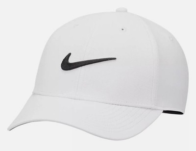 Nike Off-White Club Cap Black Embroidered Swoosh Adjustable L/XL FB5625-025