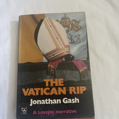 The Vatican Rip (Lovejoy), Gash, Jonathan 1st edition hardback with dust jacket