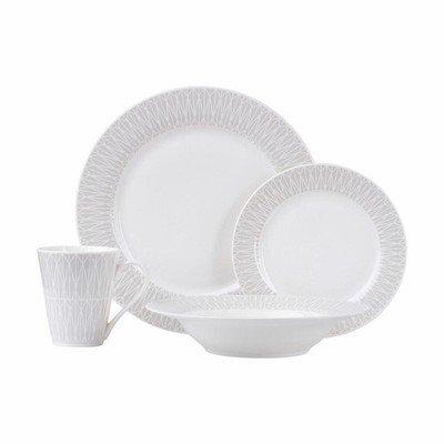Maxwell & Williams ZENITH Dinner-Set 16-tlg Tafelservice Tafelset Porzellan Grau