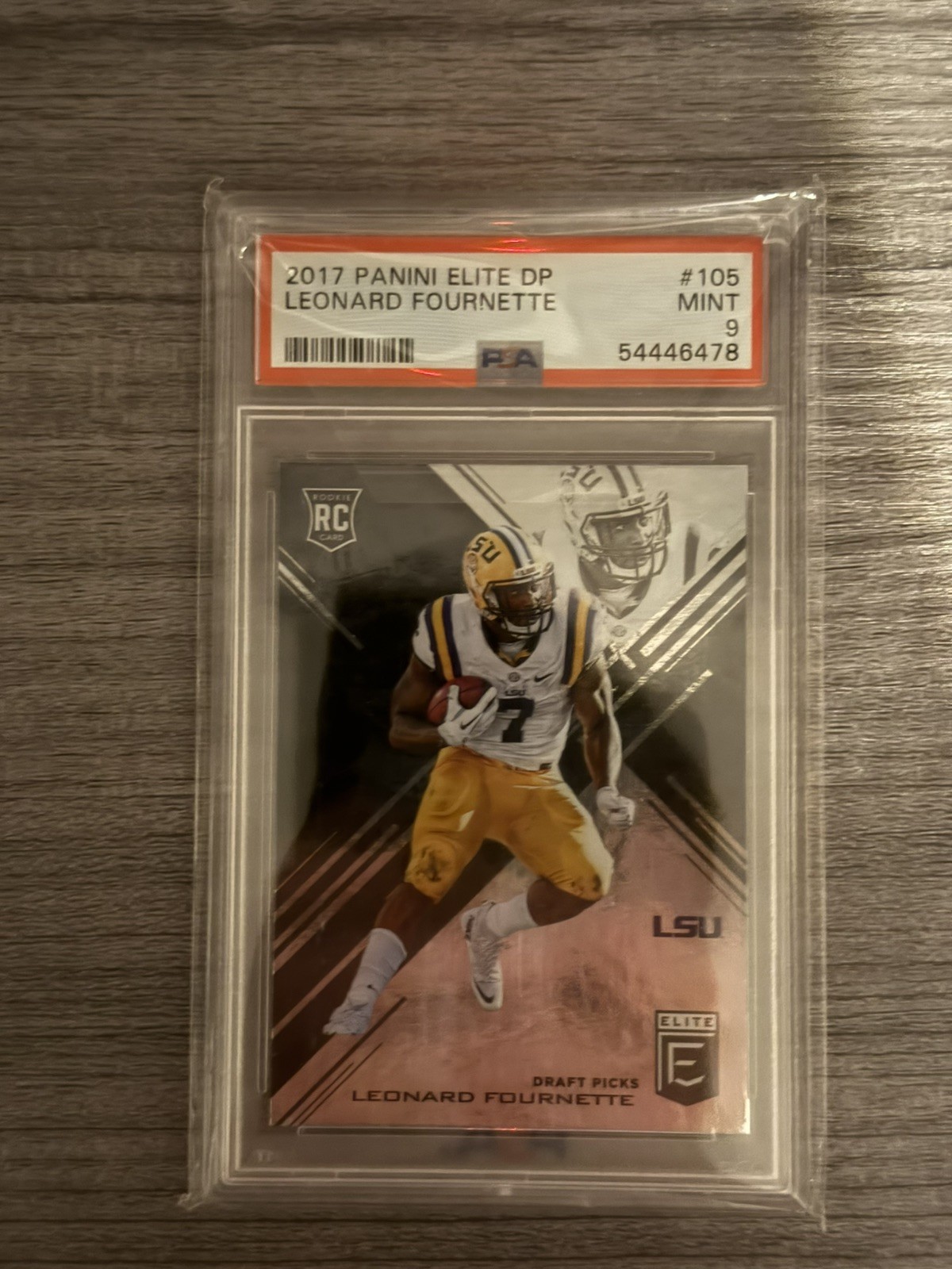Leonard Fournette Panini Elite Draft Picks #105 Base